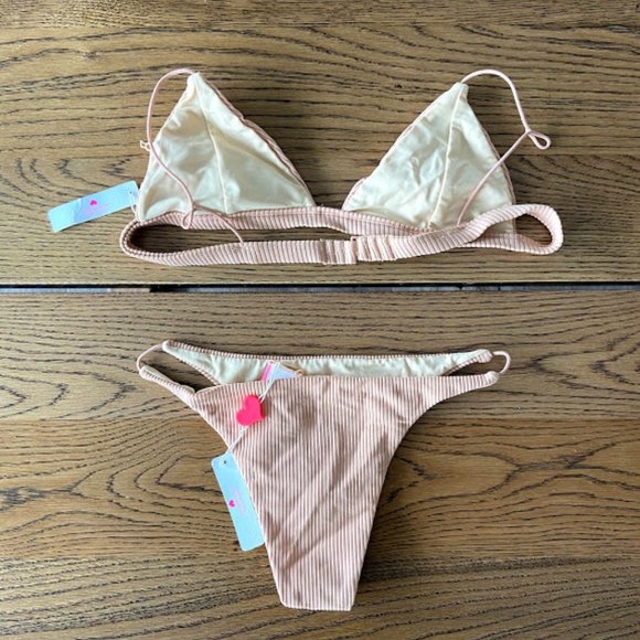 NWT Lolli Swim Honeygirl Bikini Set size M - Picture 2 of 3